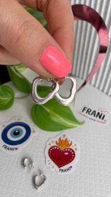 Aro Sienna con mariposa  |PLATA925|
