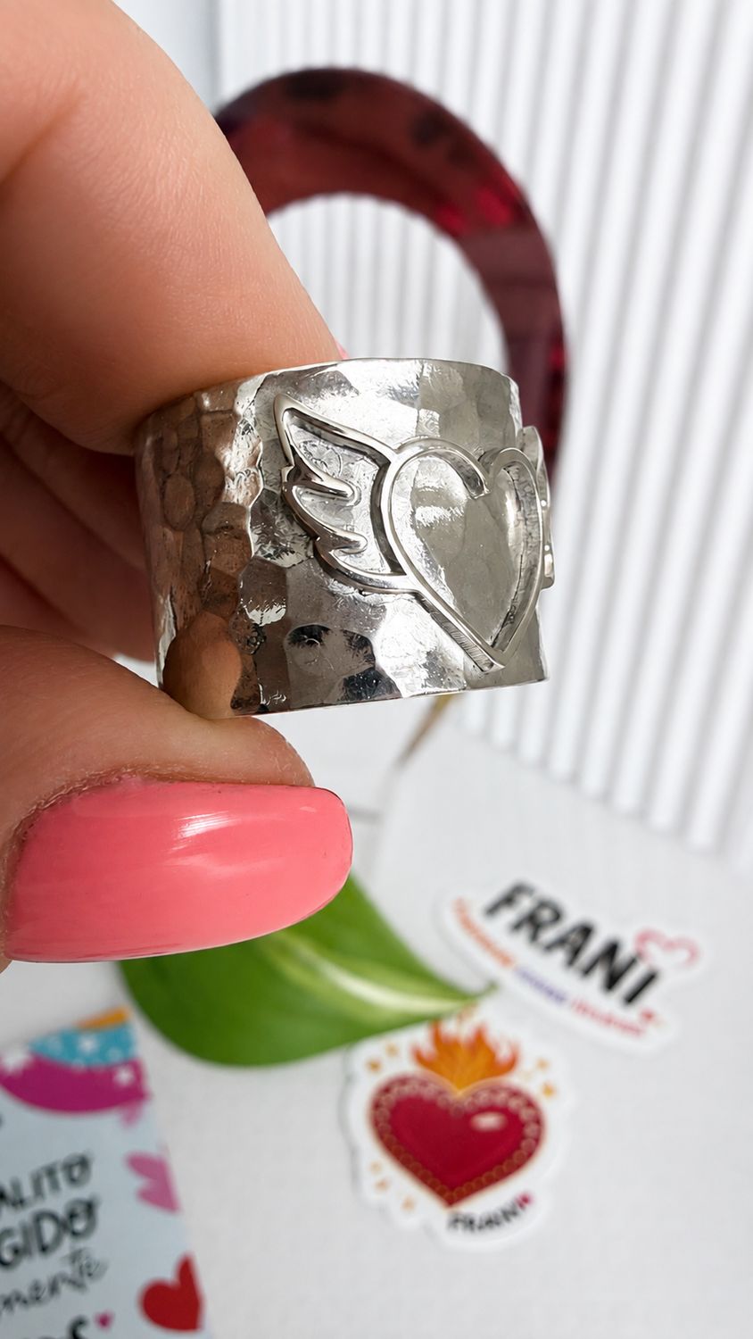 Anillo LIBERTAD |PLATA925| Regulable