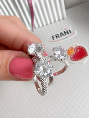 Anillo Solitario con Circonia Xl |PLATA925|