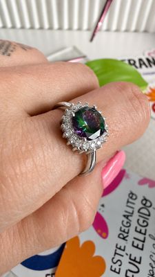 Topacio Místico Brilli  |PLATA925|