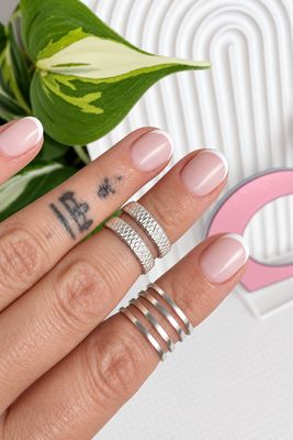 Anillo Midi 4 Lazos  |PLATA925| Regulable