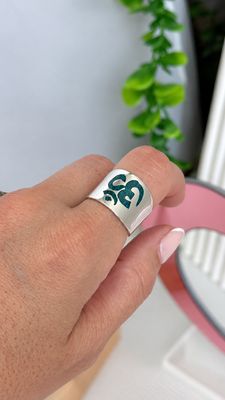 Anillo Om 🕉️ | PLATA 925 | Regulable