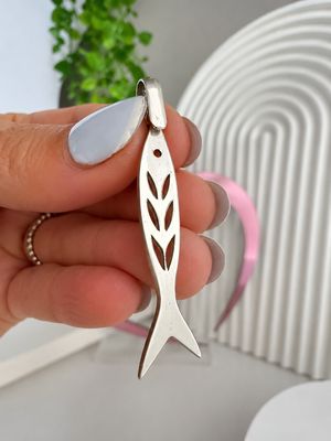 Colgante Pez | PLATA925 | 4 cm (la medida no incluye contraargolla)