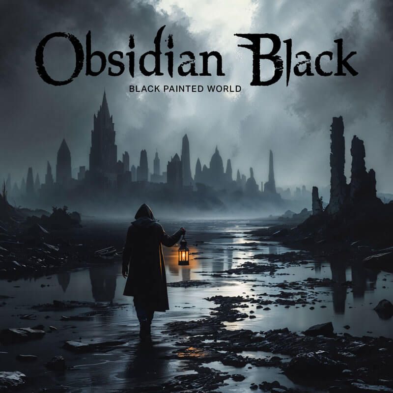 Album Black Painted World - Obsidian Black