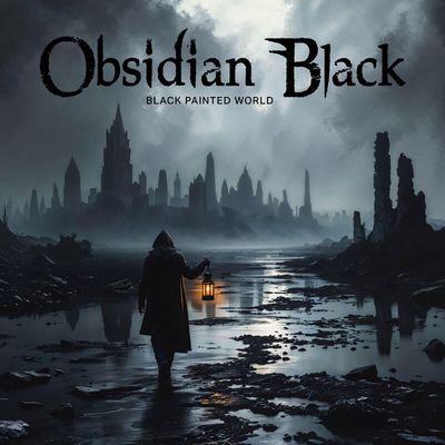 Album Black Painted World - Obsidian Black