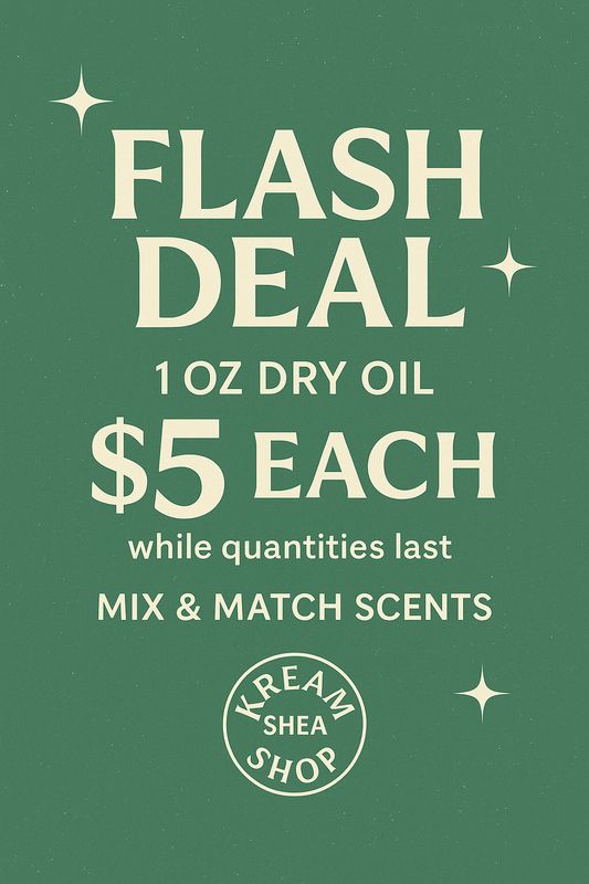 💧✨1oz Dry Oils 💧✨