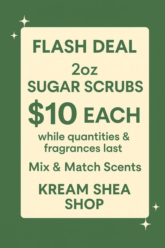 🛁🧴✨2oz Sugar Scrubs🛁🧴✨