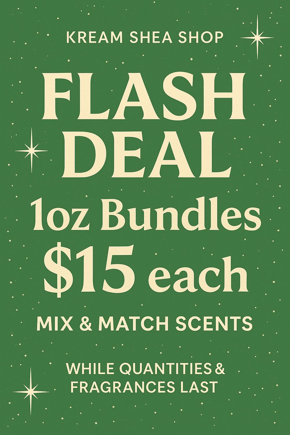 🛁🧴✨ 1oz Dry Oil/Sugar Scrub Bundle - White Sands🛁🧴✨