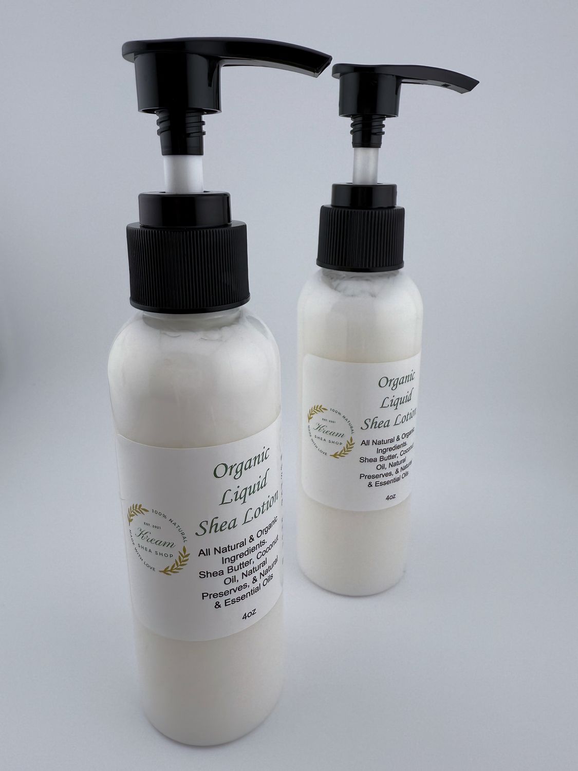 Organic Liquid Shea Lotion