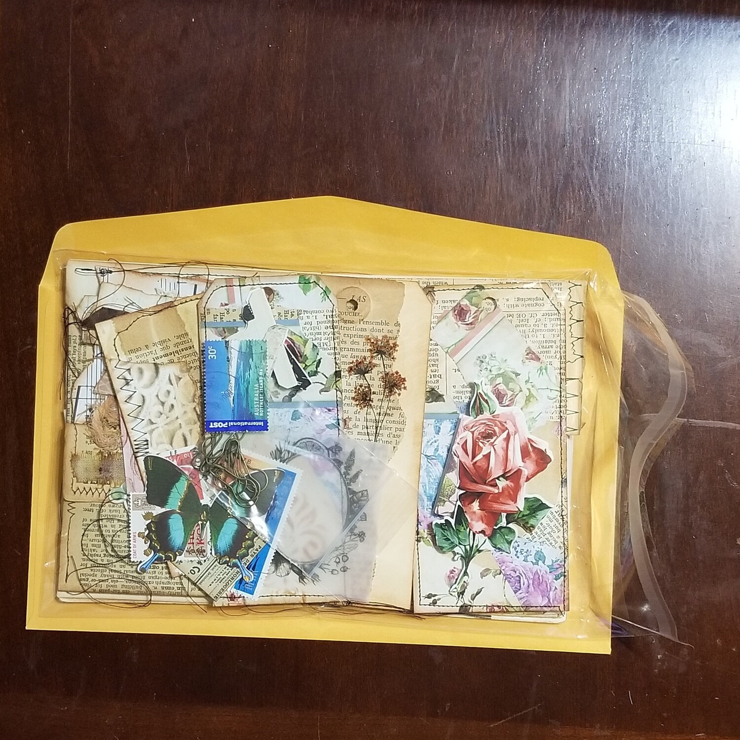 Handmade Junk Journal Embellishment Kit