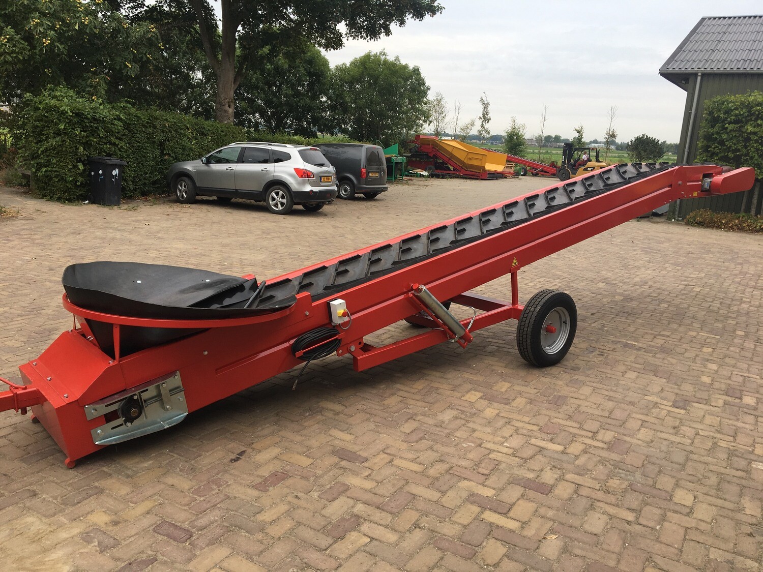 Transportband 10 meter lang en 80 centimeter breed