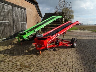 Transportbanden en onderlossers