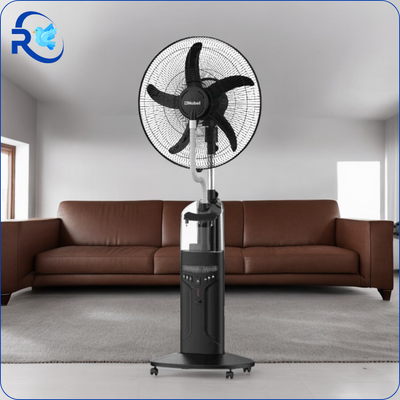 KENNEDE LED NINGHT LIGHTS MIST FAN-16 INCH مروحة شحن مع رذاذ