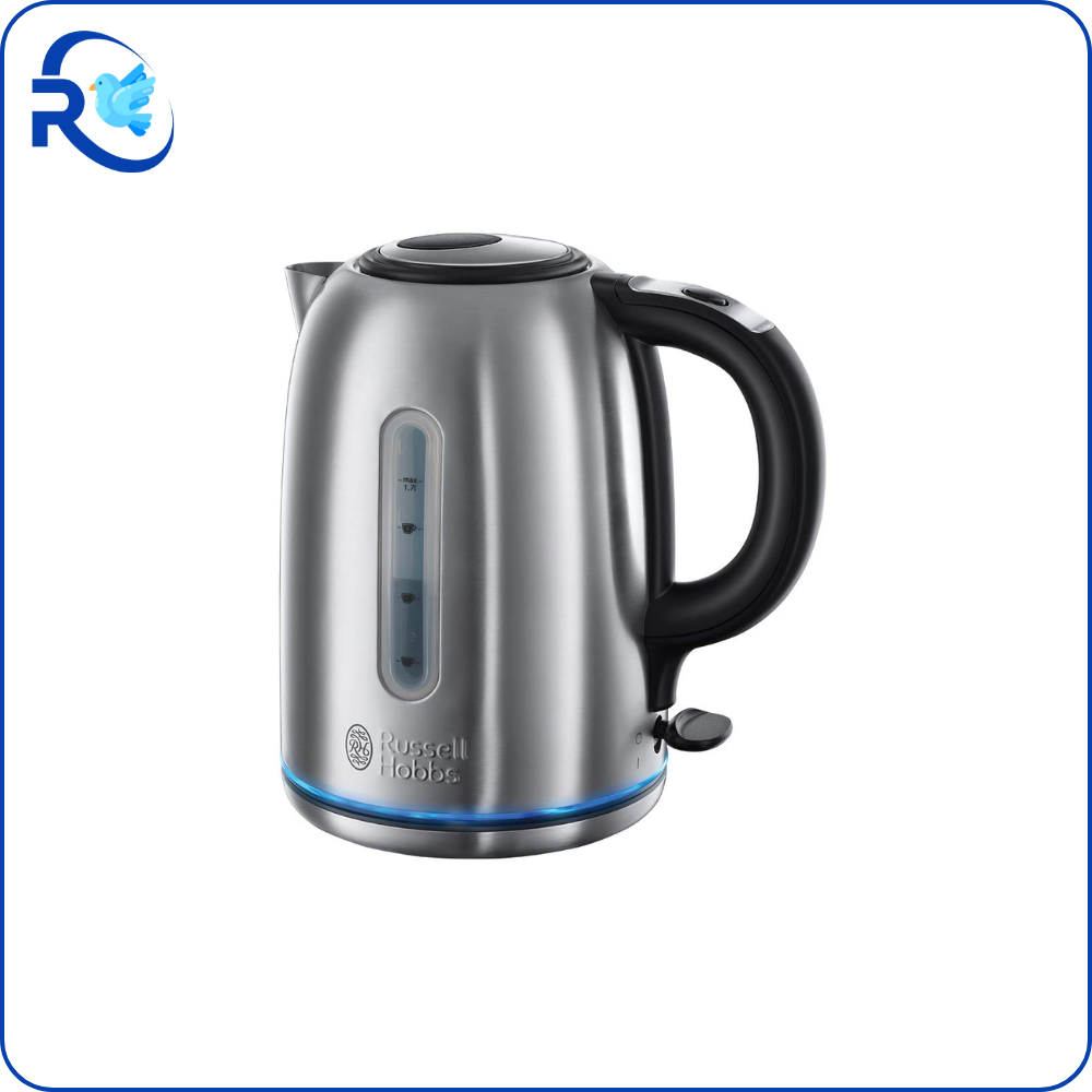 RUSSELL HOBBS STAINLESS STEEL QUIET BOIL KETTLE3000W-1.7L