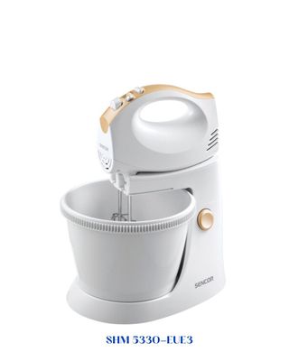 SENCOR HAND MIXER WITH A ROTATING BOWL - 500W