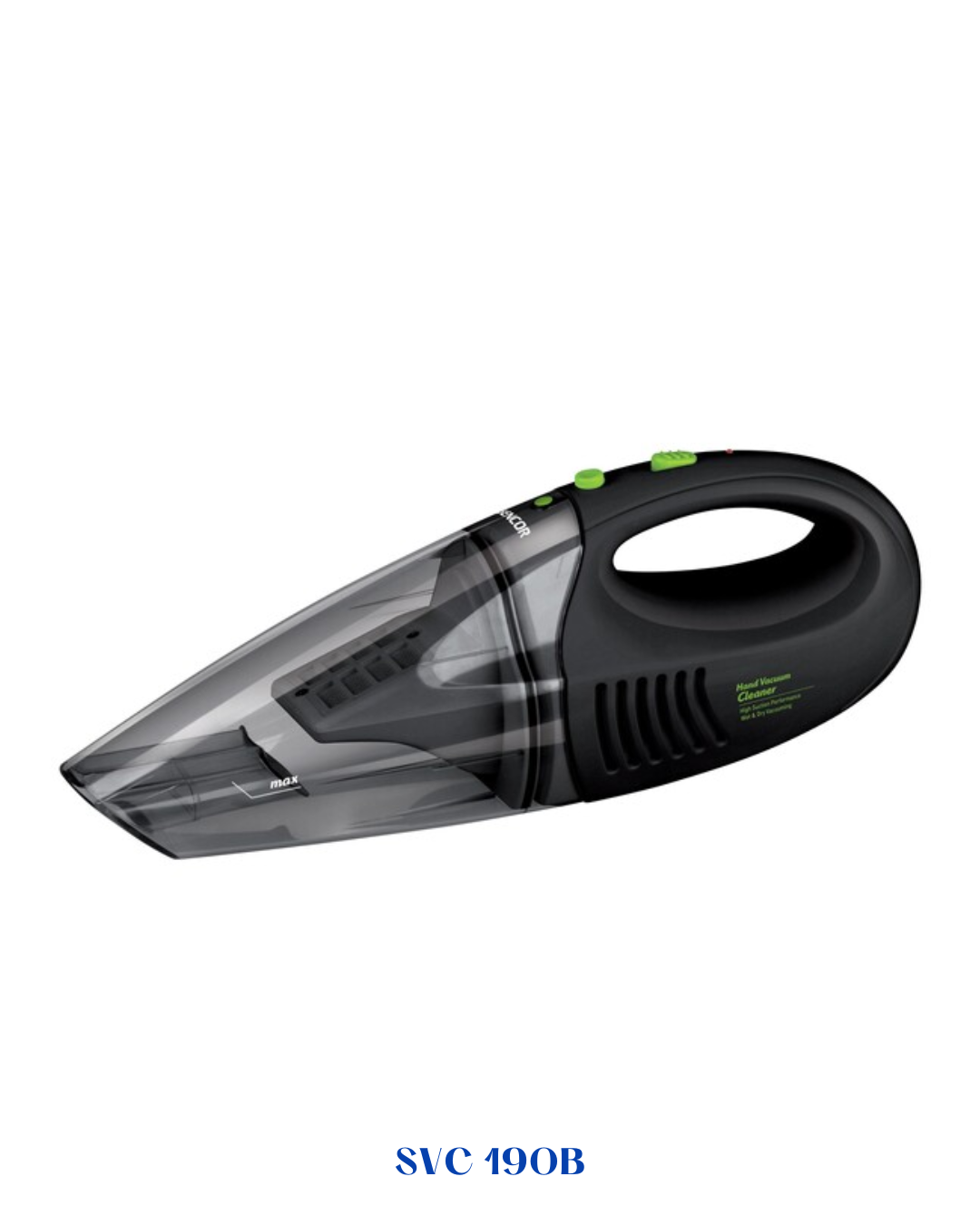 SECNOR CORDLESS HAND-HELD VACUUM CLEANER 45W-0.5V
