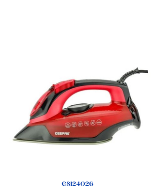 GEEPAS CERAMIC STEAM IRON 3100W_350ML