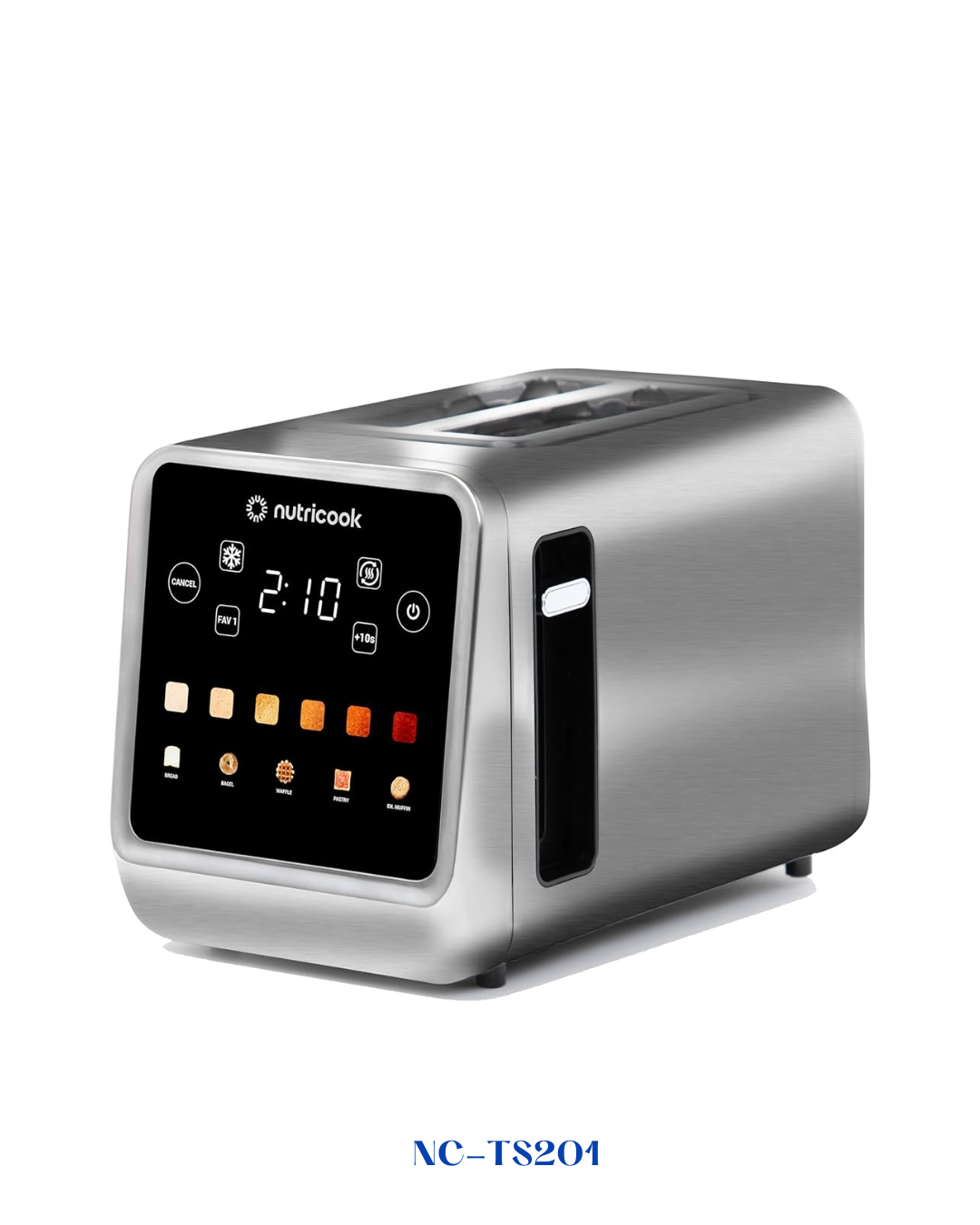 NUTRICOOK  DIGITAL TOASTER 4 SLICE-1450W