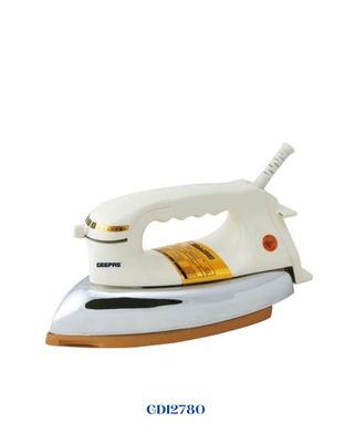 GEEPAS CERAMIC HEAVY WEIGHT DRY IRON 1200W