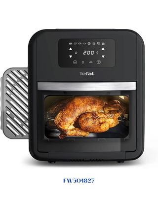 TEFAL EASY FRY OVEN &amp; GRILL BLACK 11L 9 FUNCTION 8PRE-SET PROGRMS