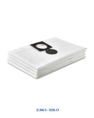 KARCHER FLEECE FILTER BAGS  KFI 137