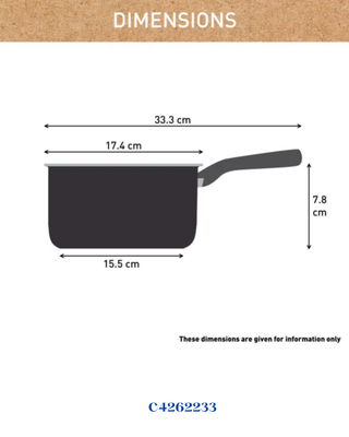 TEFAL RENEWAL NON-STICK  SAUCEPAN 16CM