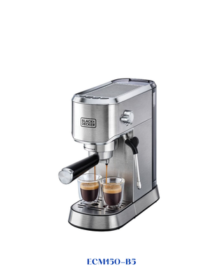 BLACK&amp;DECKER ESPRESSO COFFEE MACHINE 1450W-1.5L