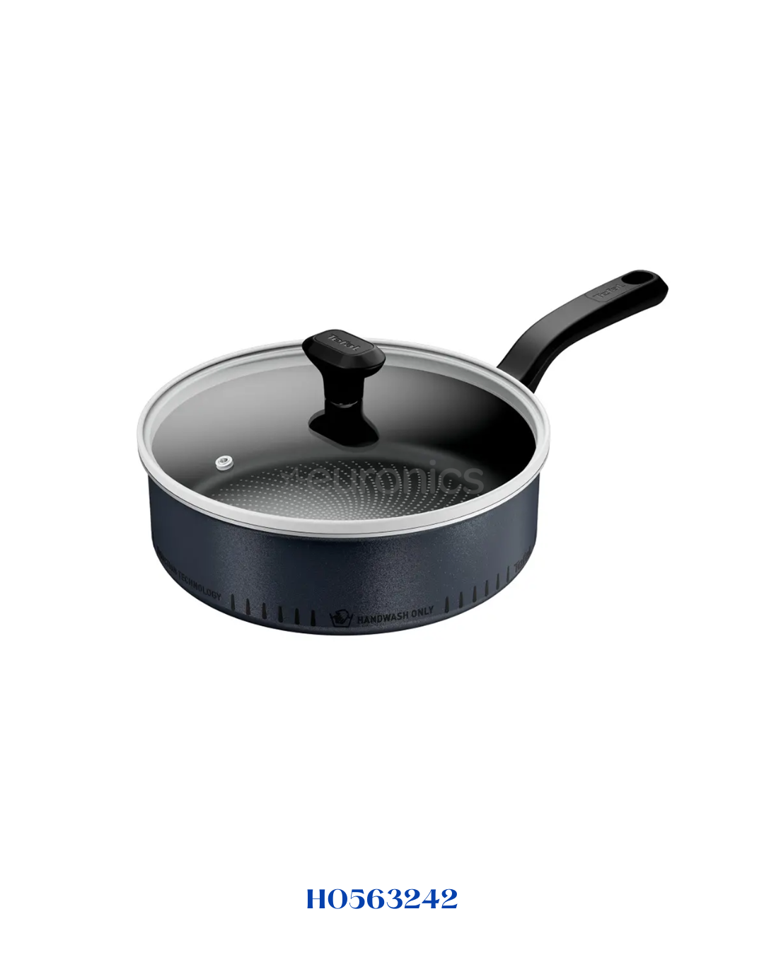 TEFAL SO&#39;LIGHT DEEP FRYPAN WITH LID, 24 CM