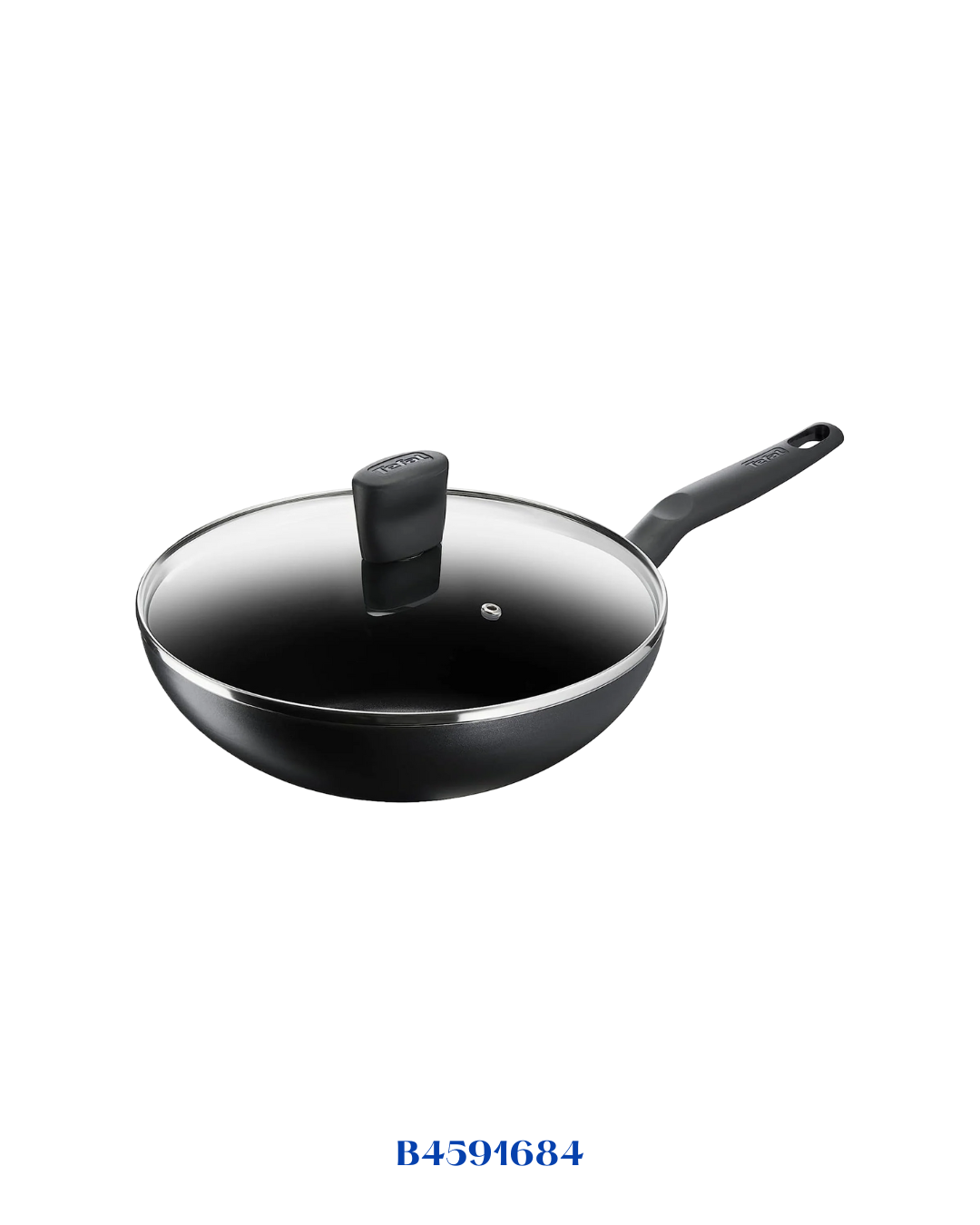 TEFAL SUPER COOK WOKPAN WITH LID, 28 CM