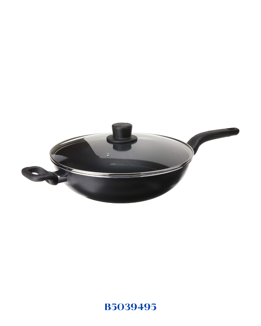 TEFAL COOK EASY WOK PAN WITH GLASS LID, 32 CM