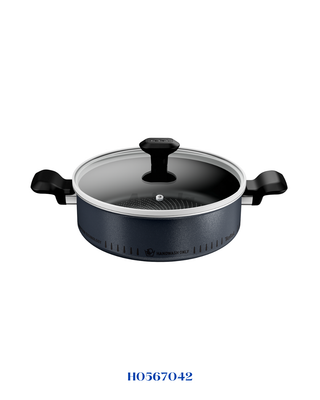 TEFAL SO&#39;LIGHT STEWPOT WITH LID, 24 CM