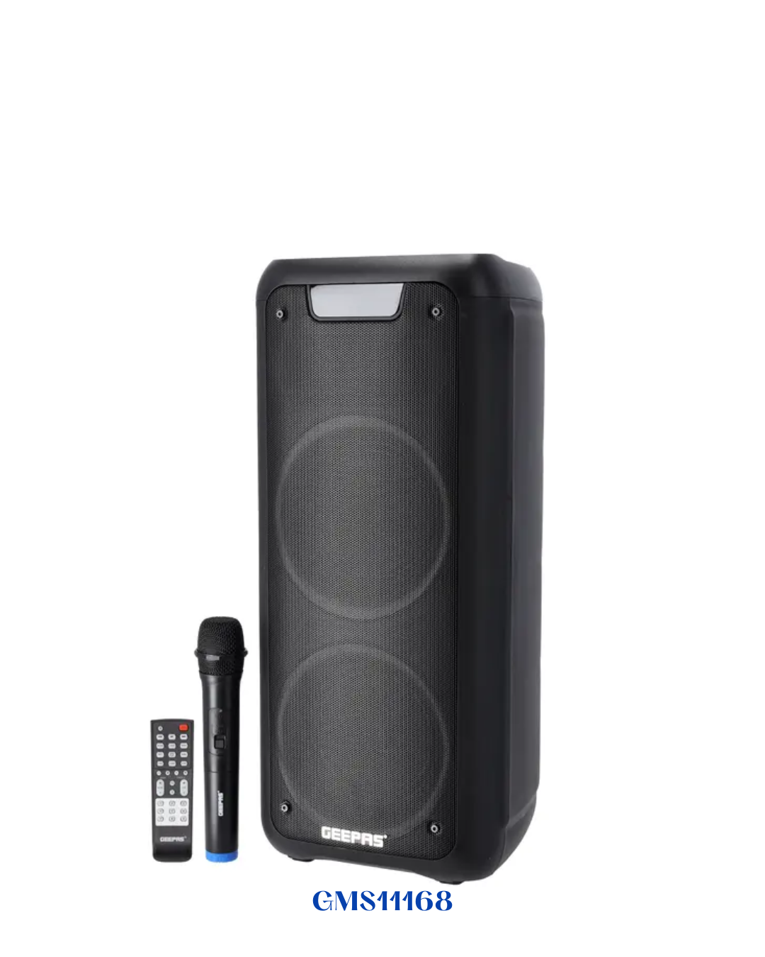GEEPAS RECHARGEABLE PROFESSIONAL SPEAKER 40000W PMPO