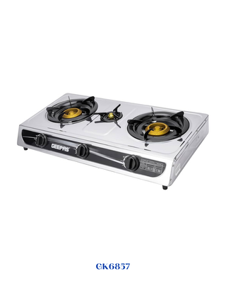 GEEPAS TRIPLE GAS BURNER STAINLESS STEEL 5.6KW