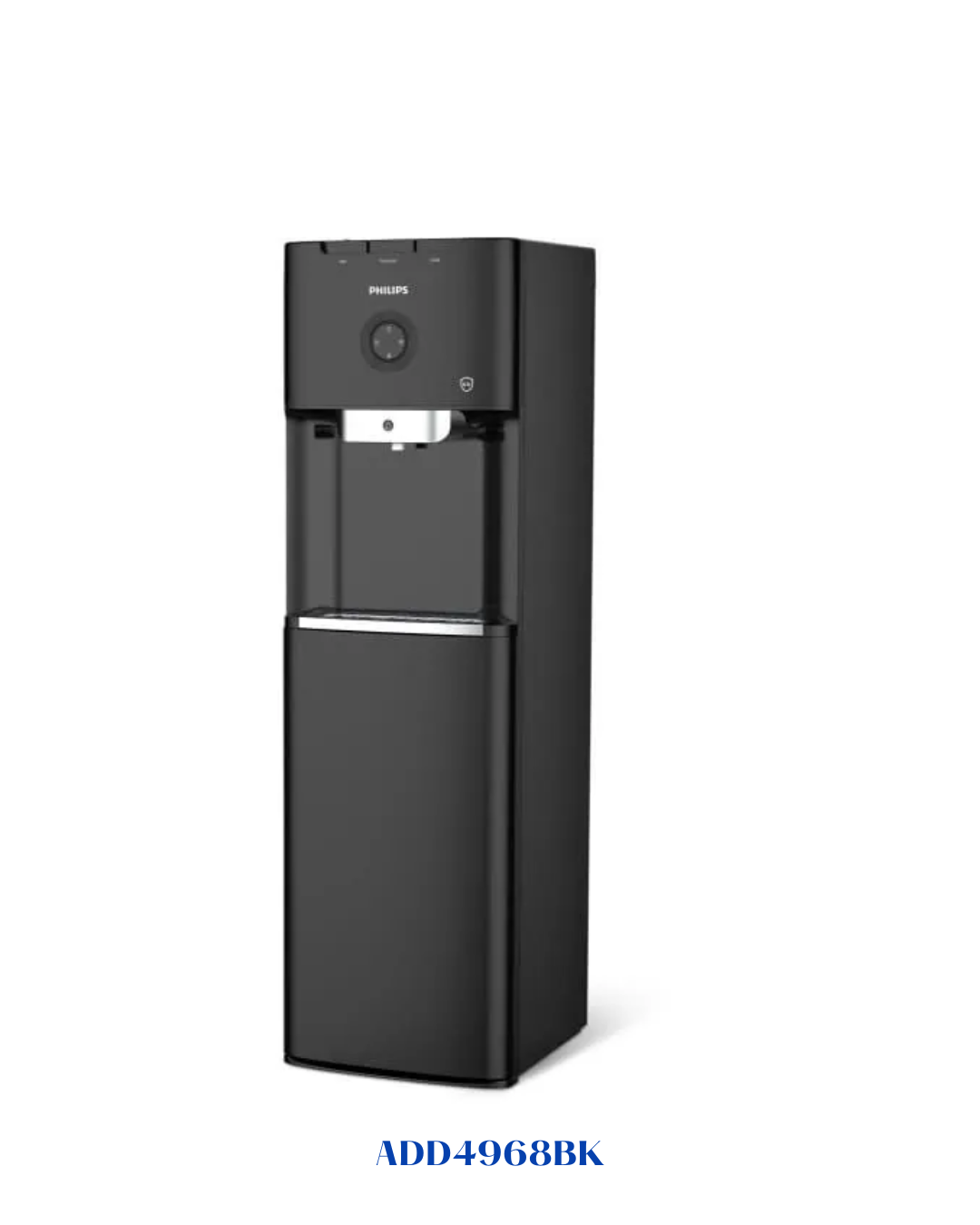 PHILIPS BOTTOM LOADING WATER DISPENSER WITH ONE NOZZLE, BLACK​