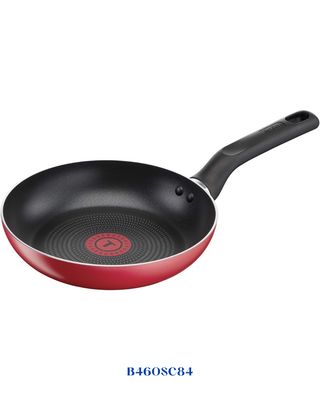 TEFAL SUPER COOK 12 PC SET, NON-STICK, THERMO-SIGNAL, RED