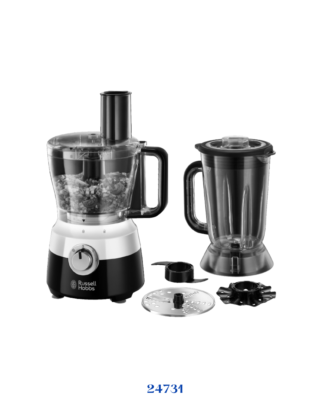 RUSSELL HOBBS HORIZON FOOD PROCESSOR 600W 2.5L