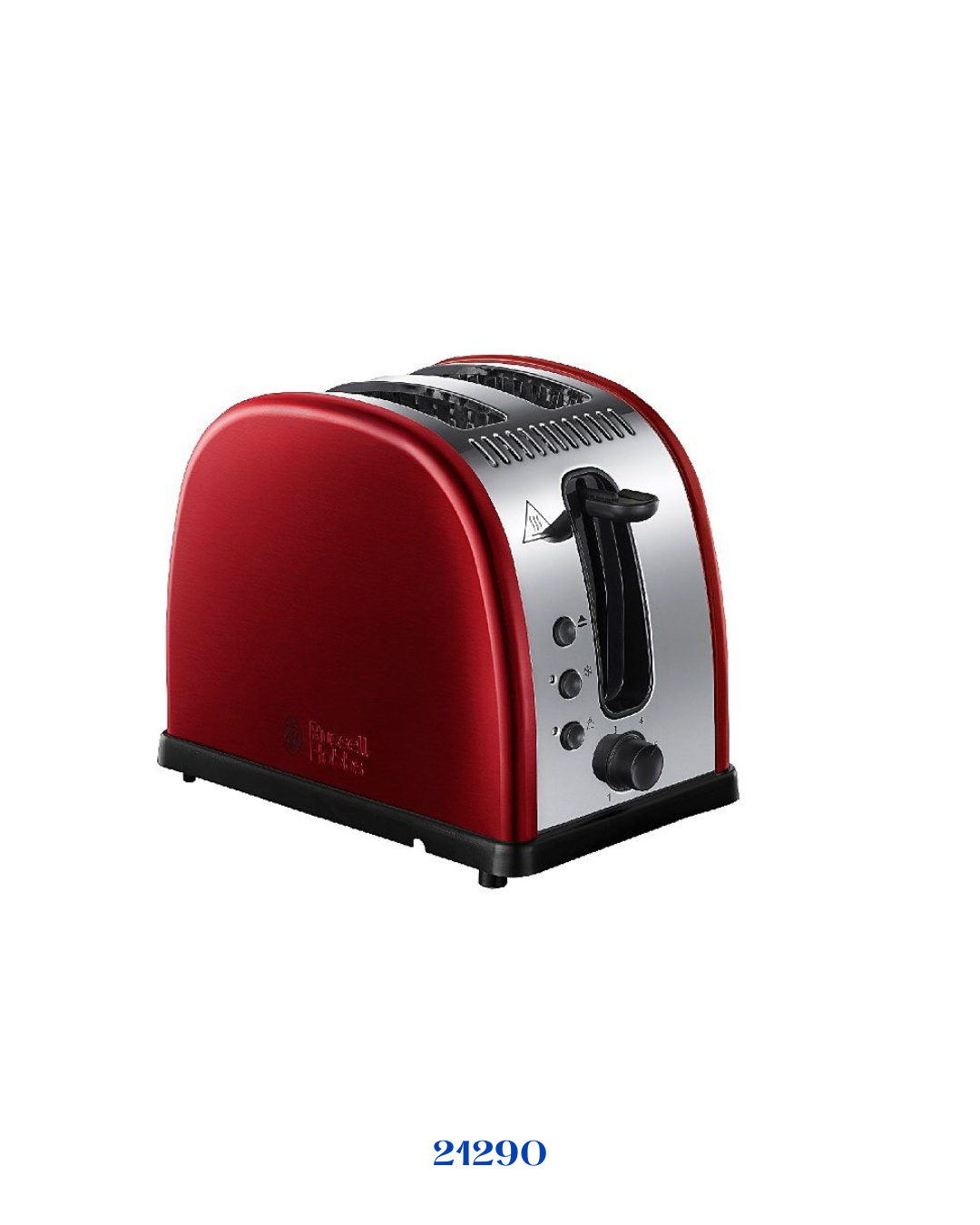 RUSSELL HOBBS LEGACY 2 SLICE TOASTER 1300W