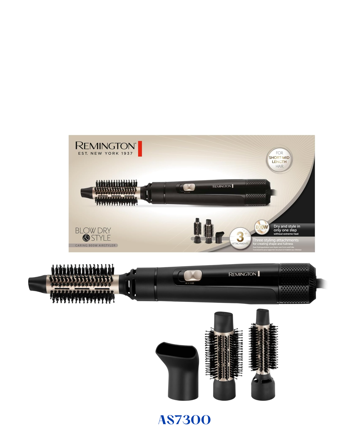 REMINGTON BLOW DRY &amp; CARING-800W