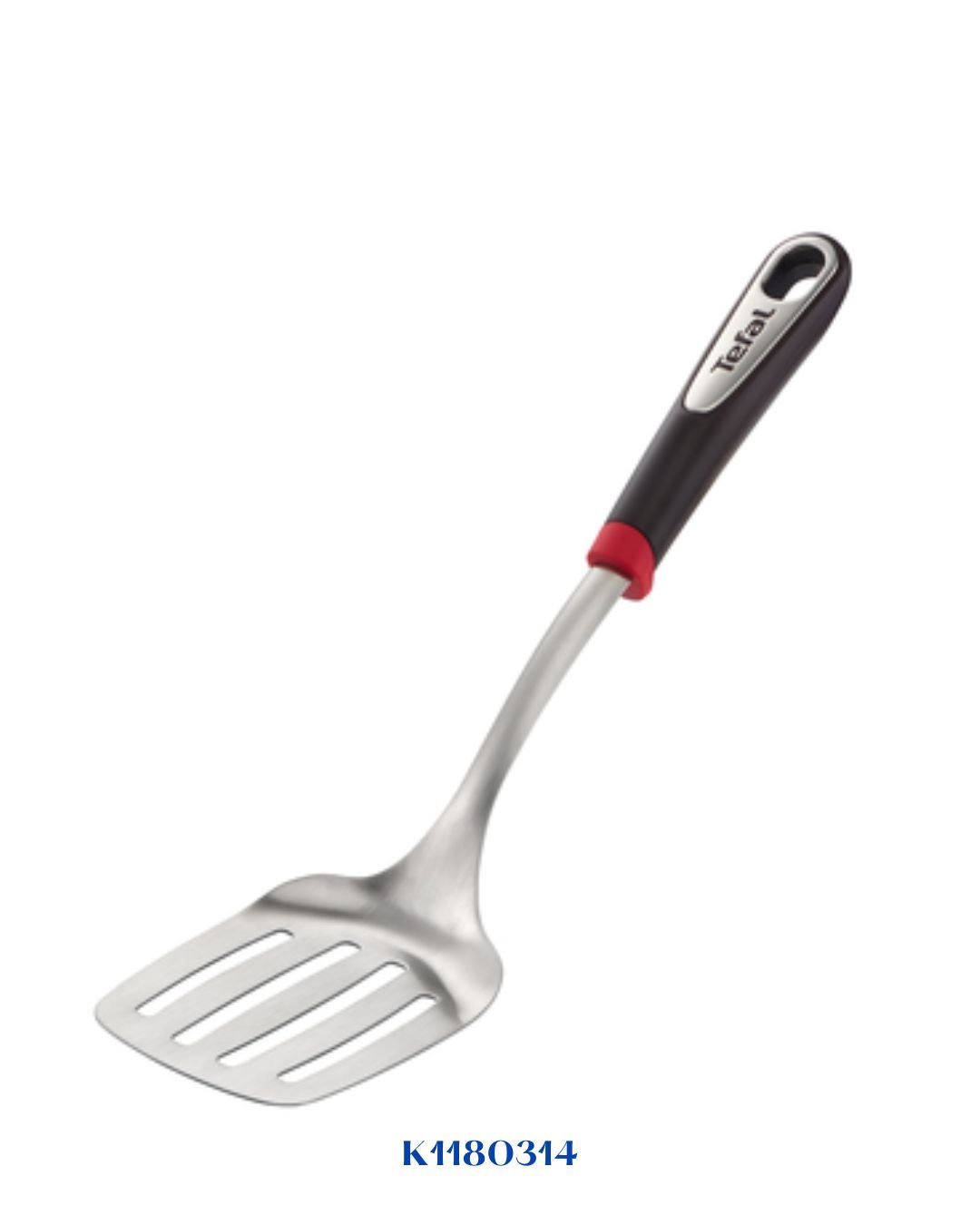 TEFAL INGENIO STAINLESS STEEL ANGLE SPATULA