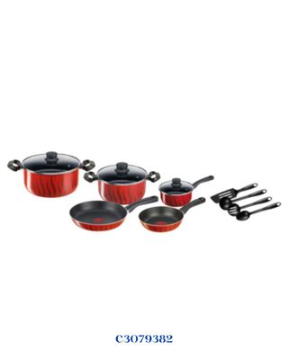 TEFAL TEMPO FLAME 12-PIECE COOKWARE SET