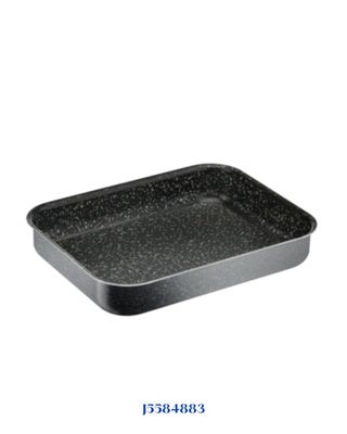 TEFAL BLACK STONE RECTANGULAR OVEN DISH 27X37 CM