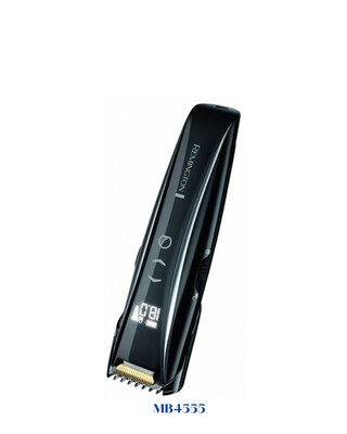 REMINGTON TOUCH CONTROL BEARD AND STUBBLE TRIMMER