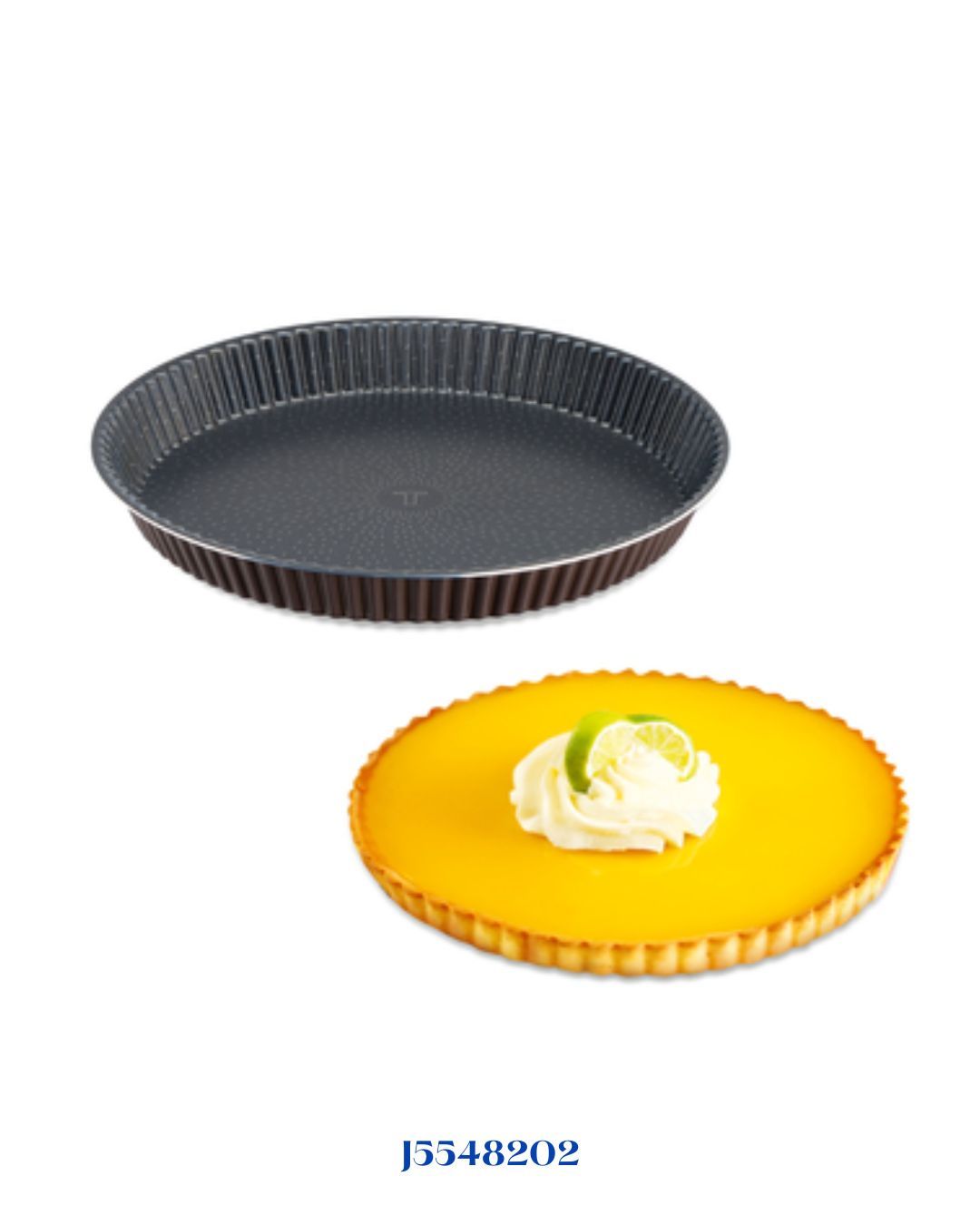 TEFAL PERFECTBAKE FLUTED TART 24 CM