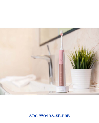 SENCOR SONIC ELECTRIC TOOTHBRUSH 45000 STROKES