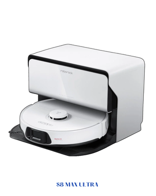 ROBOROCK  S8 MAX ULTRA ROBOT VACUUM AND MOP -8000P