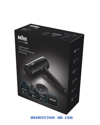 BRAUN SATIN HAIR 5 POWERPERFECTION DRYER 2500W