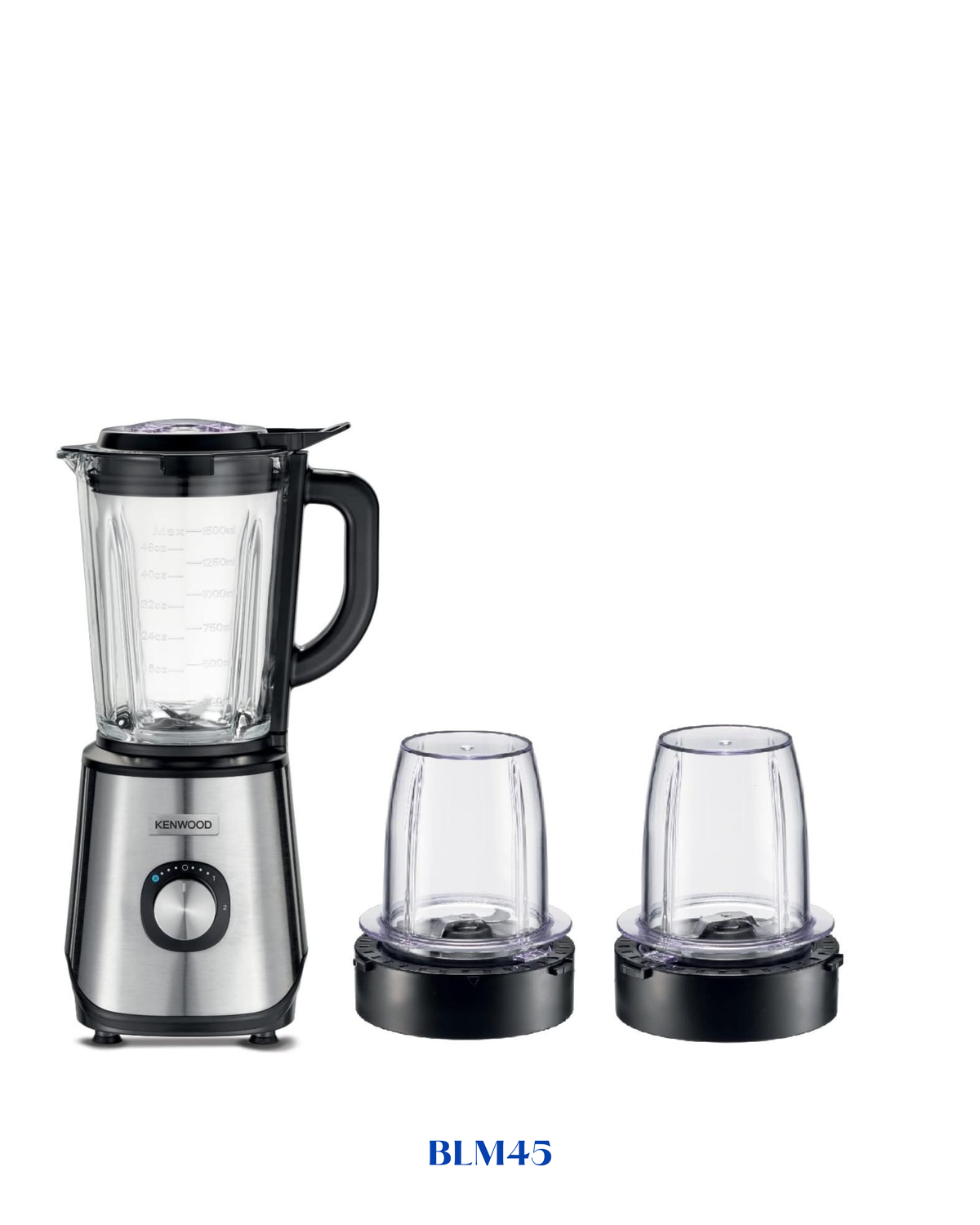 KENWOOD GLASS BLENDER WITH GRINDER 1000W 2L