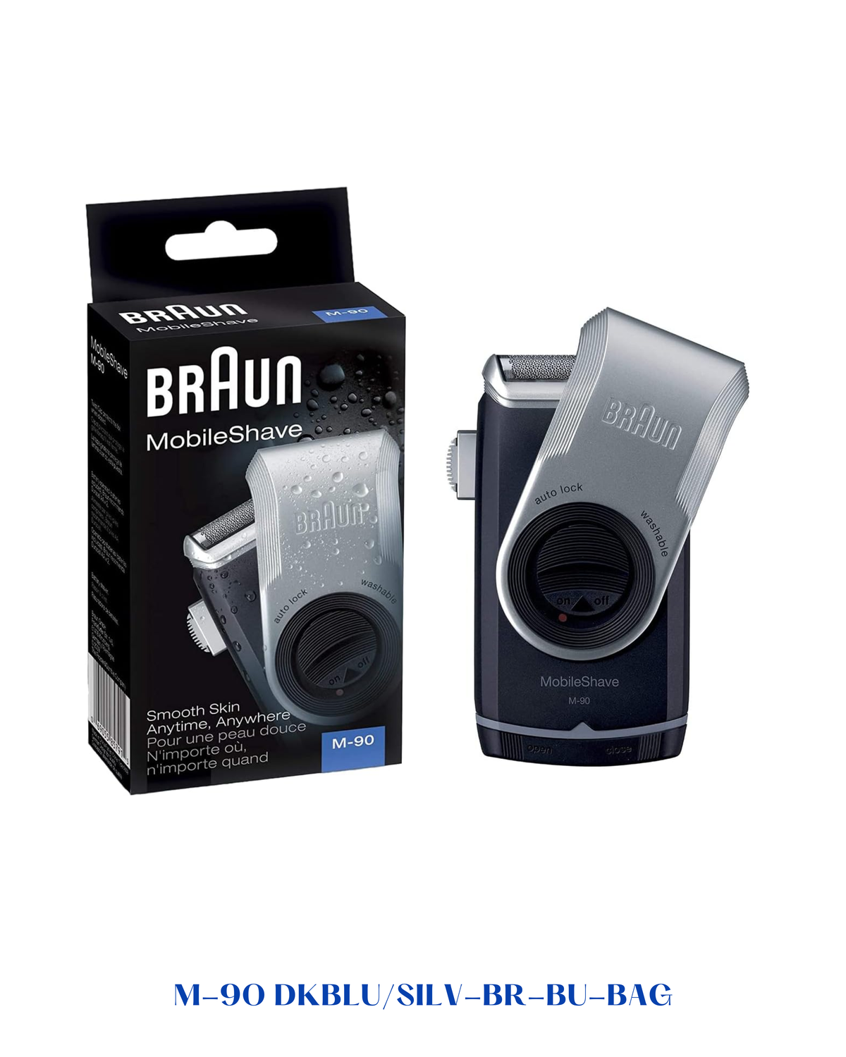 BRAUN MOBILESHAVE M-90 SHAVER