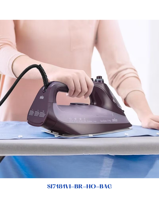 BRAUN TEXSTYLE 7 PRO STEAM IRON  VIOLET 3100W