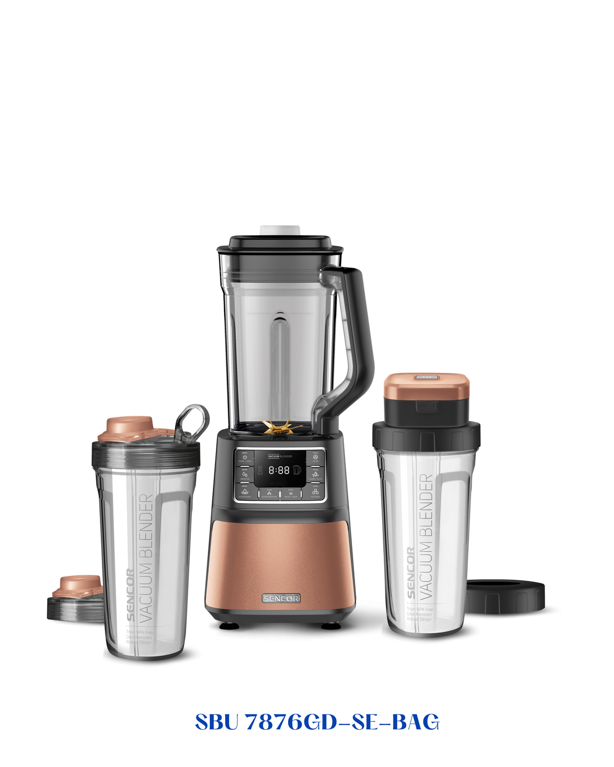 SENCOR AUTOMATIC VACCUM SUPER BLASTIC BLENDER 1500W-1.5L